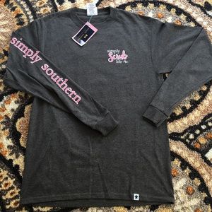 Simply Southern Scrub life long sleeve T-shirt